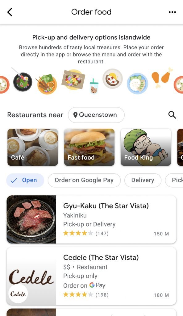Google Pay Food1