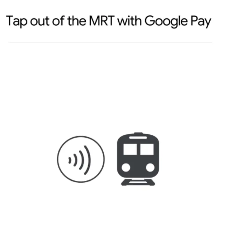 Google Pay MRT