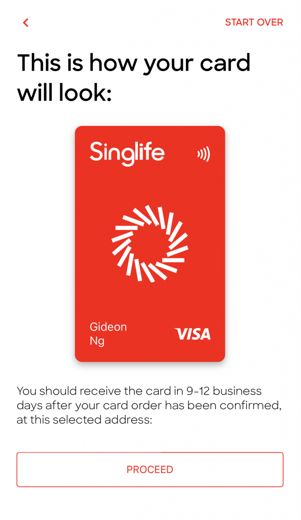 SingLife Debit Card4