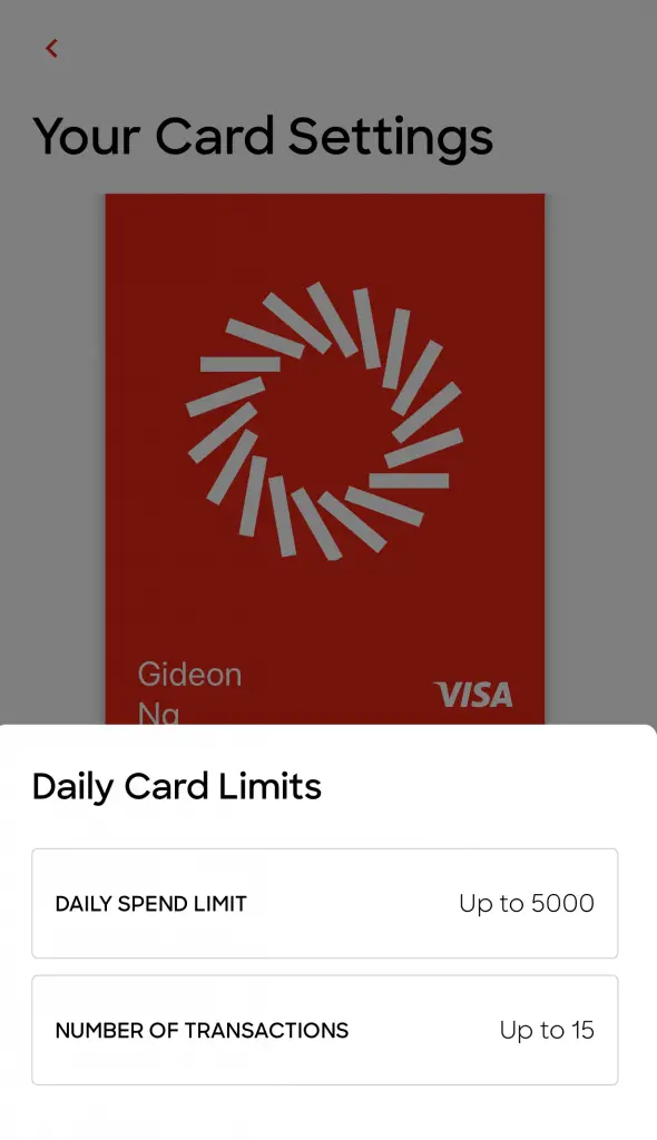 SingLife Debit Card Daily Card Limit