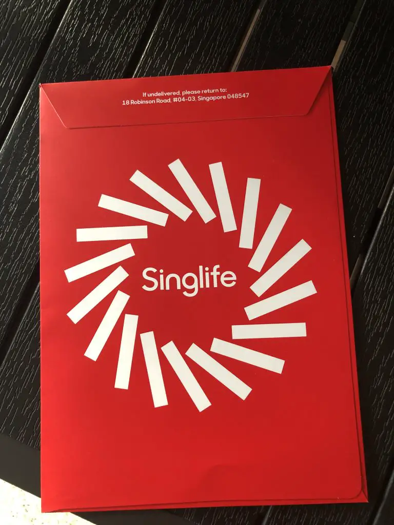 SingLife Debit Card Mail