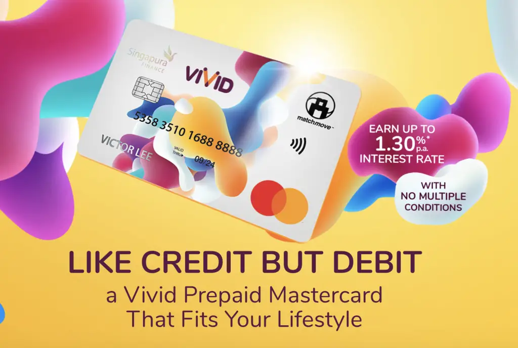 Vivid Prepaid Mastercard