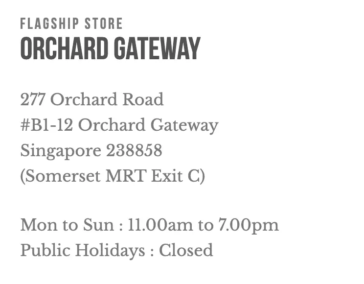 OCBC FRANK Store Orchard Gateway