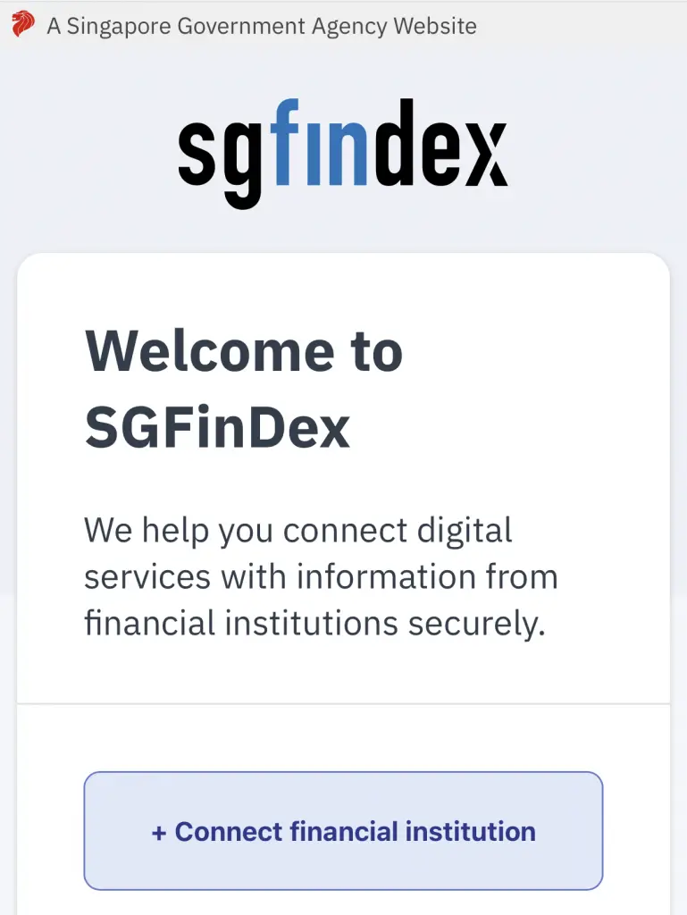 SGFinDex Overview