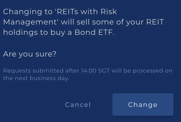 Syfe REITs with Risk Management