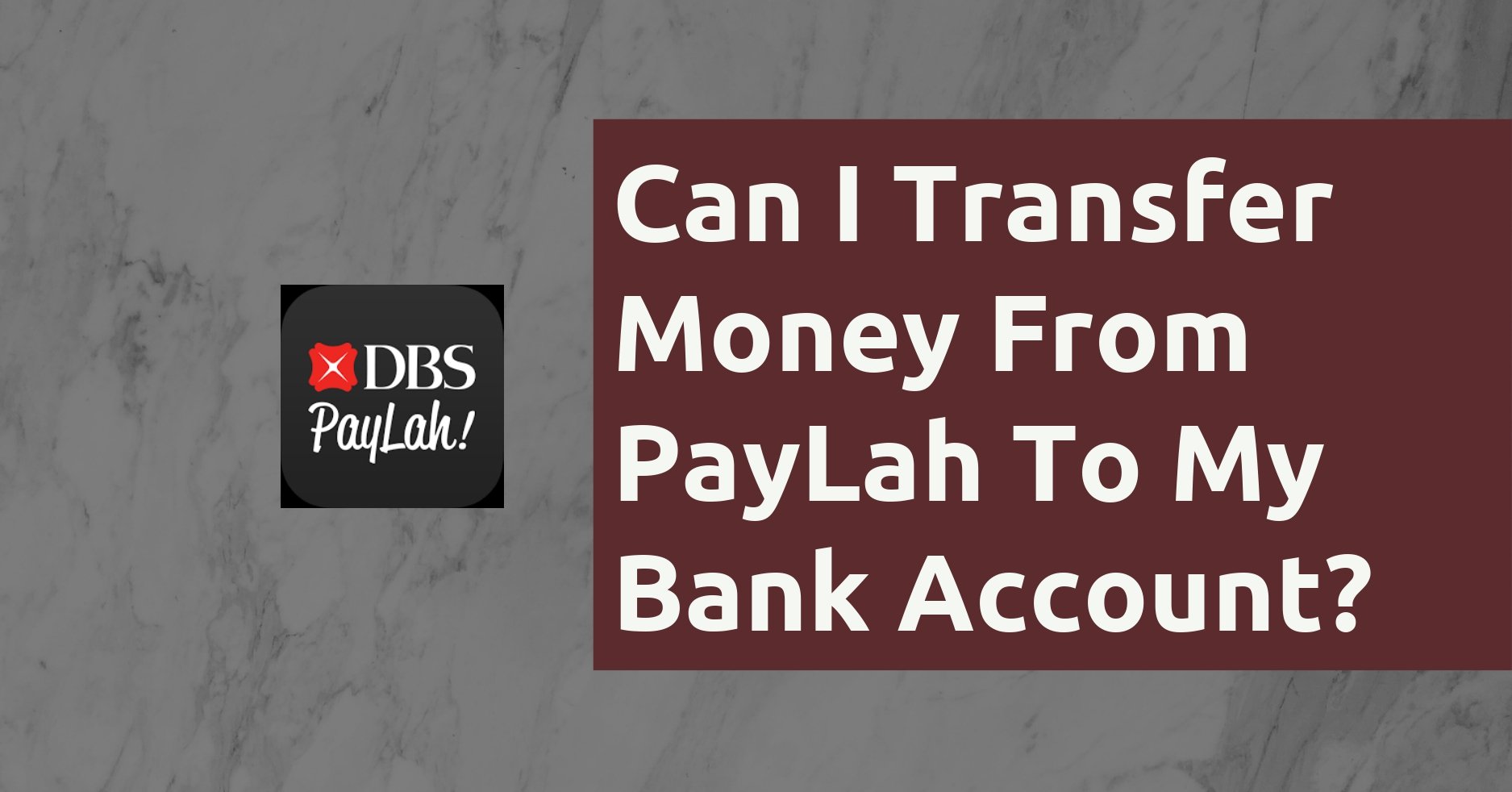 Can I Transfer Money From Paylah To My Bank Account 2021 Financially Independent Pharmacist