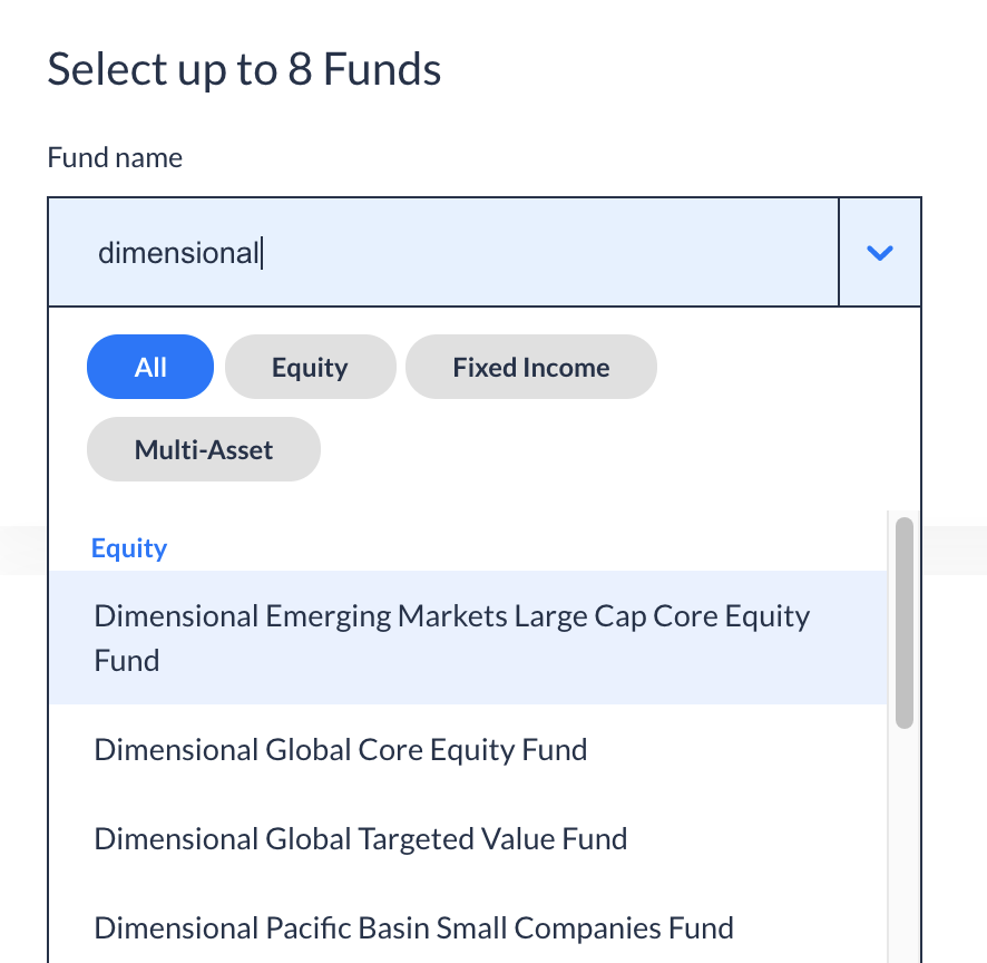 Dimensional Funds Endowus Fund Smart