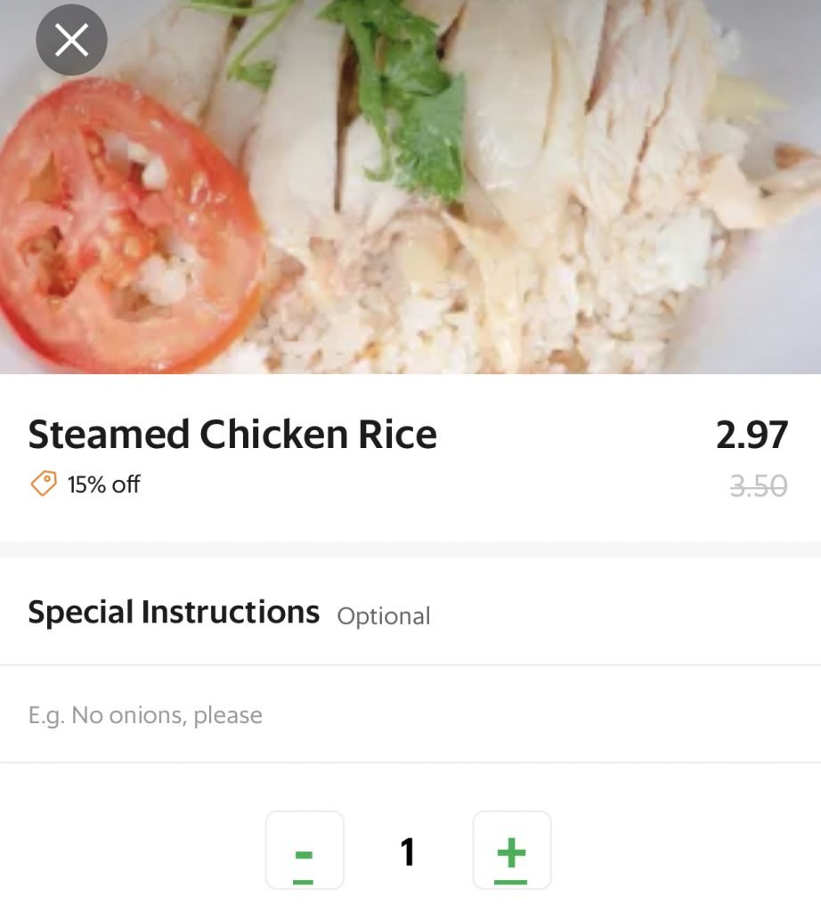 GrabFood More Expensive When Ordering From Grab