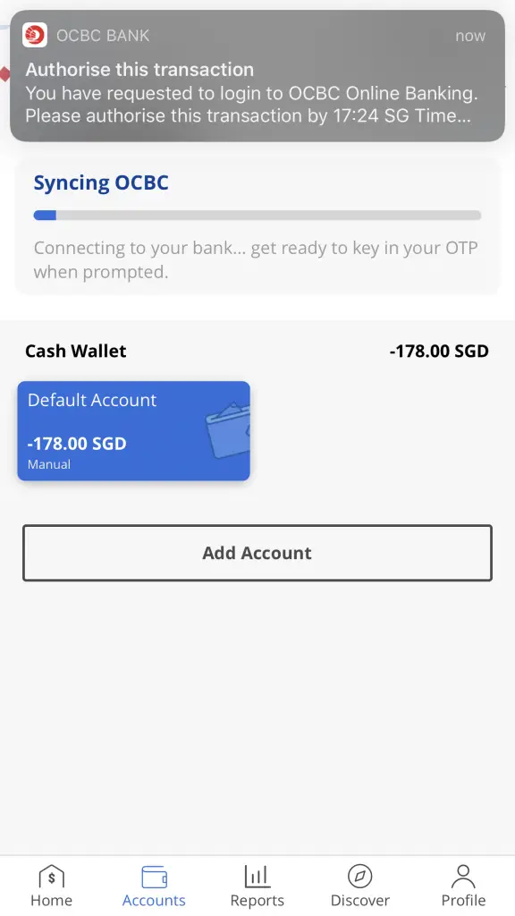 Seedly App Link Bank Account Slow
