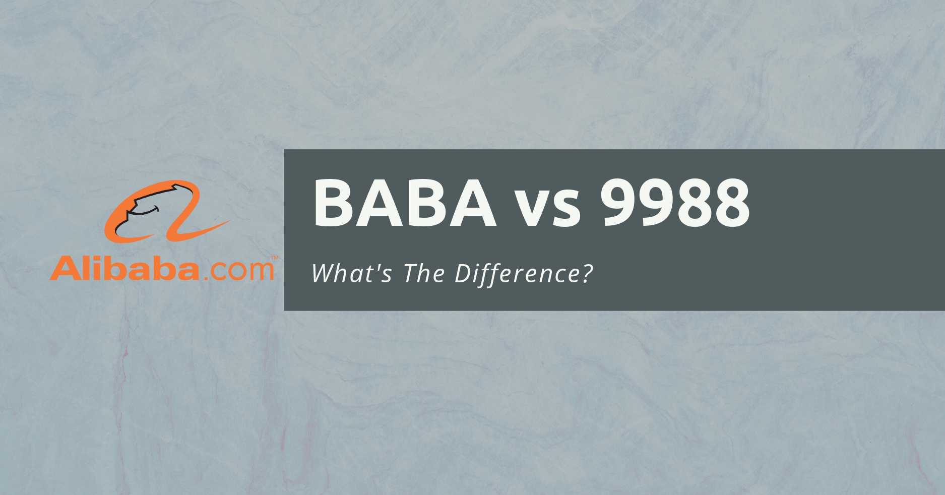 What is the difference between BABA US and 9988 HK?