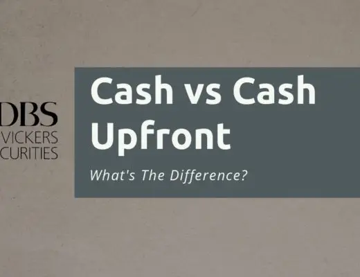 Cash vs Cash Upfront
