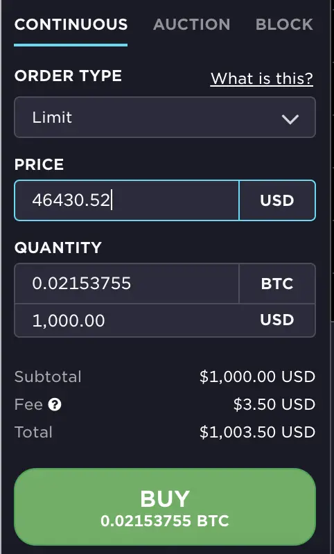 Gemini Active Trader Set Price