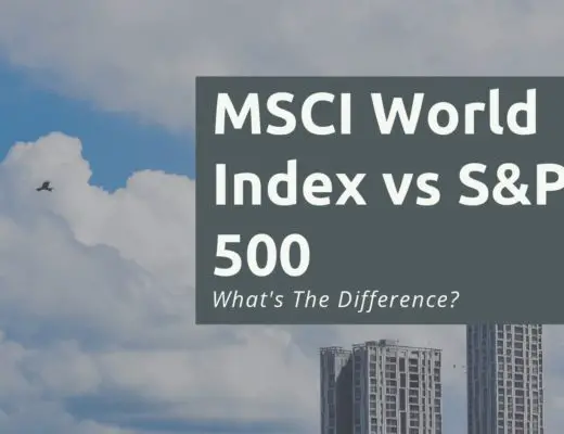 MSCI World Index vs SP 500