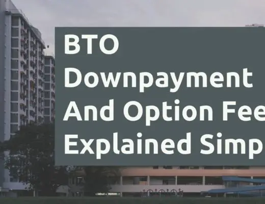 BTO Downpayment And Option Fee