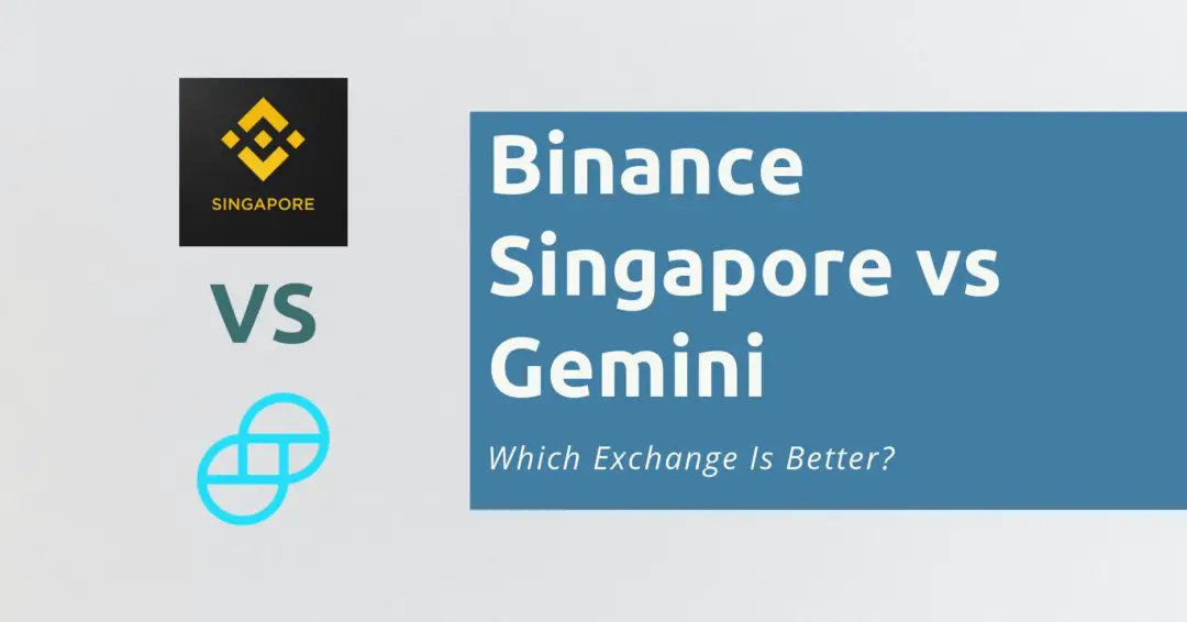 Binance Singapore vs Gemini