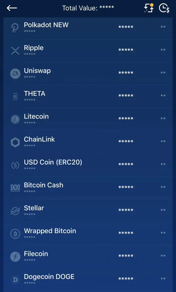 Crypto.com App Number of Currencies
