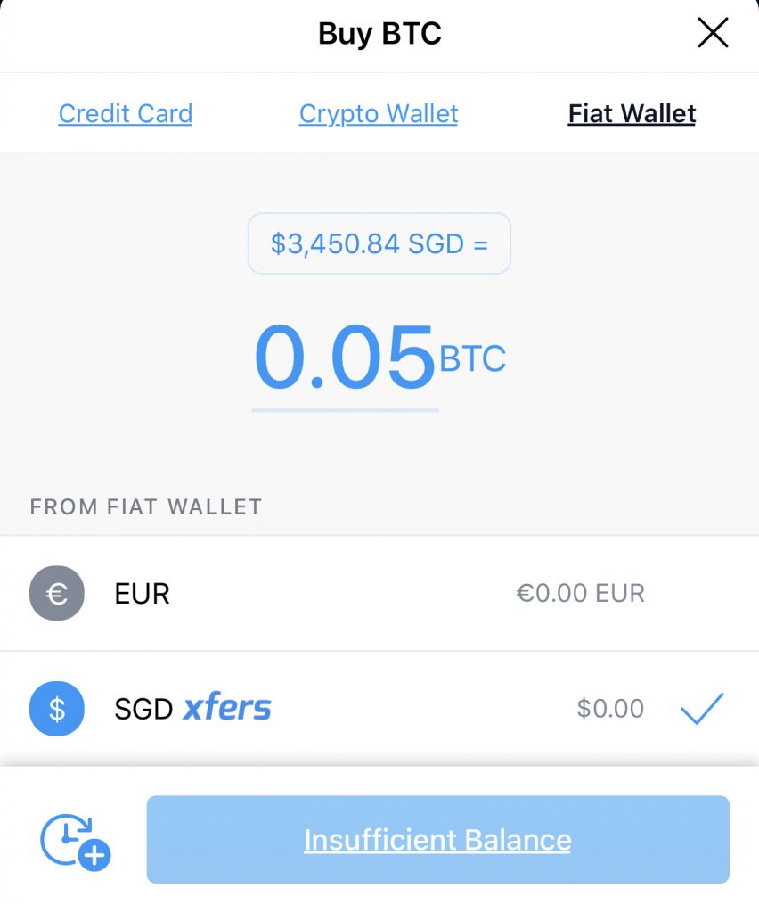 Crypto.com Buy From Fiat Wallet