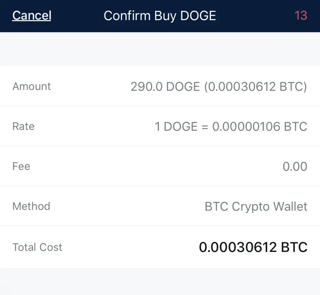 Crypto.com DOGE Lock Rate