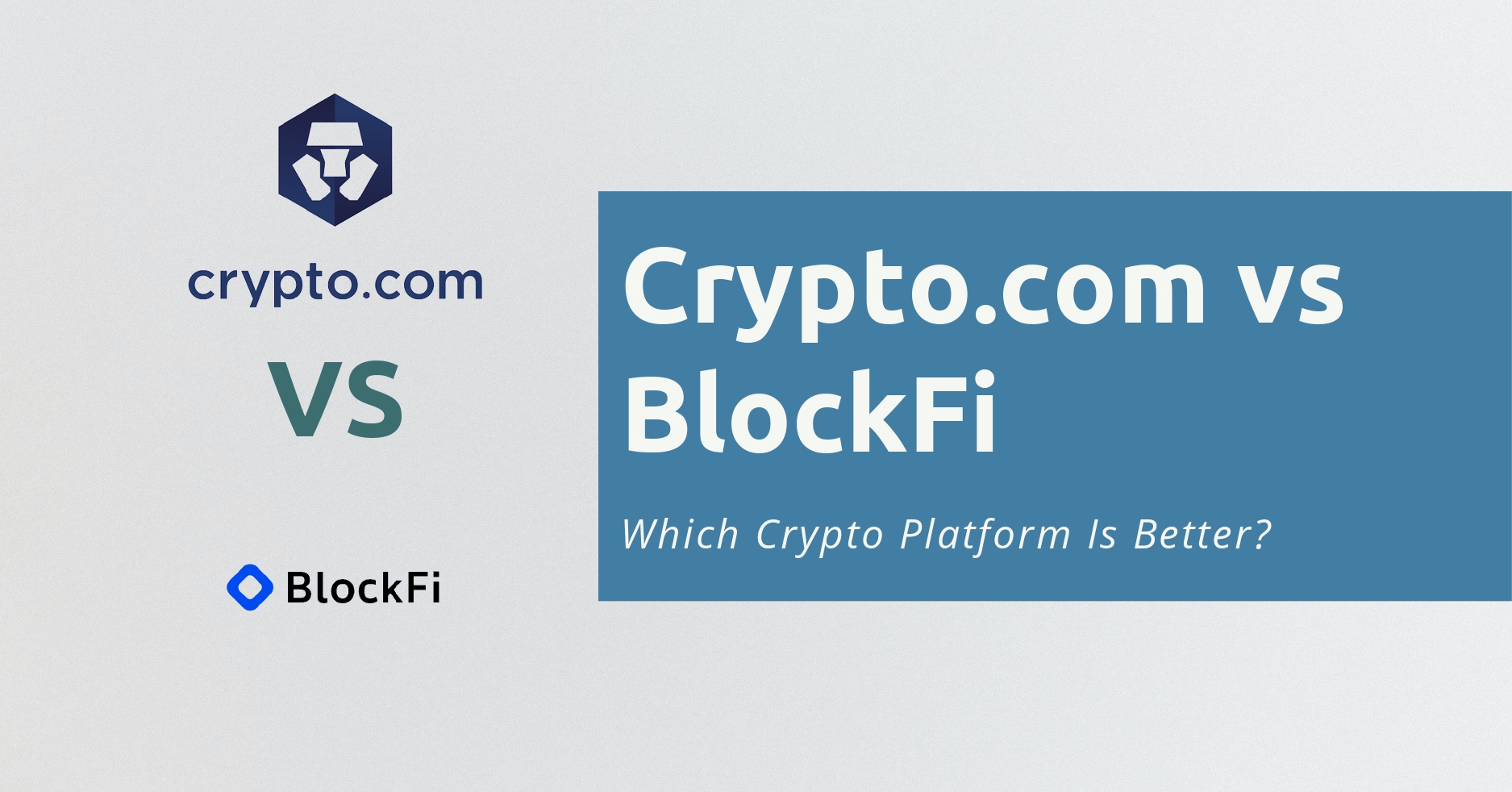 Crypto.com Vs BlockFi - Which Platform Is Better ...