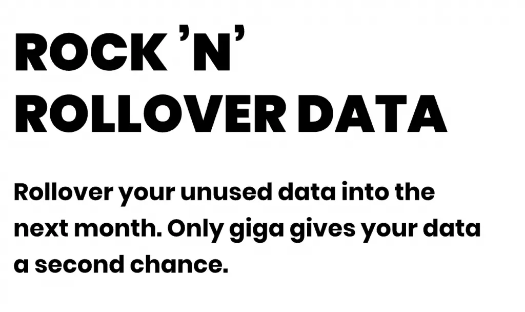 Giga Rollover Data