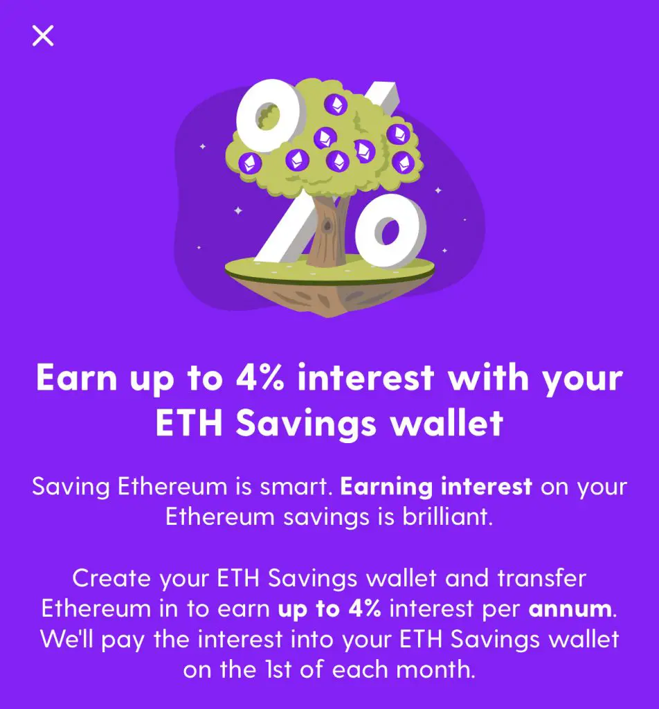 Luno Ethereum Savings Wallet