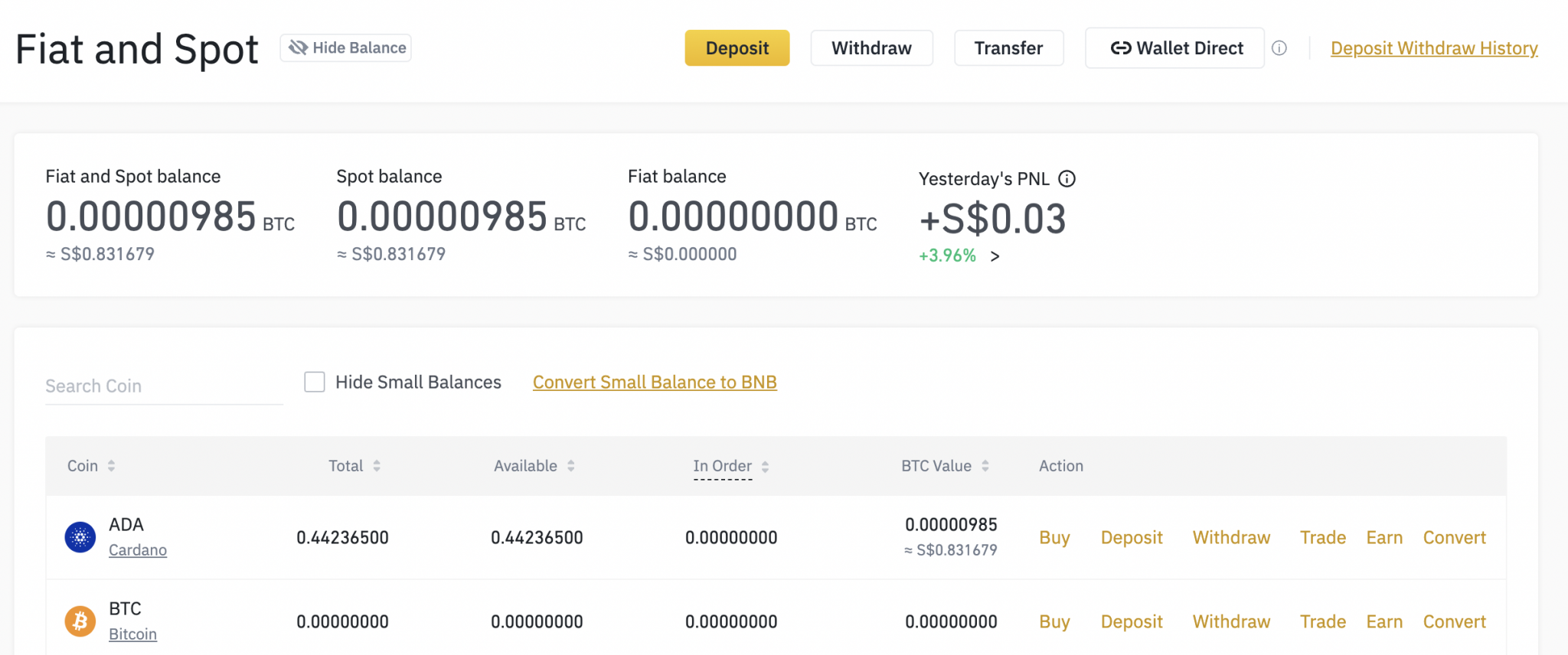 i sent dent from kucoin to dnt on binance wallet