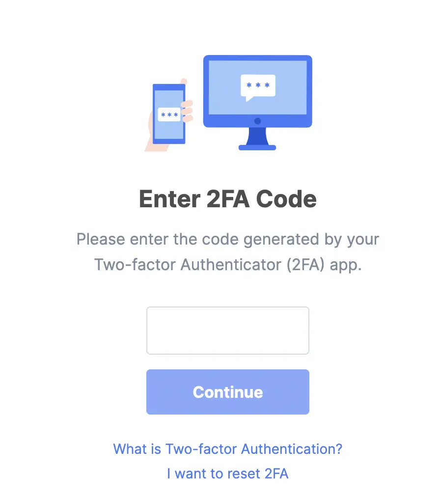 Coinhako 2FA Authenticate Withdrawal