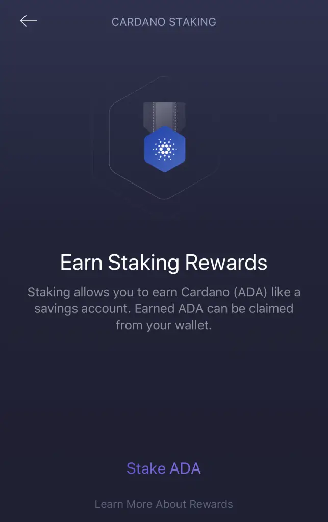 Exodus Wallet Confirm Staking