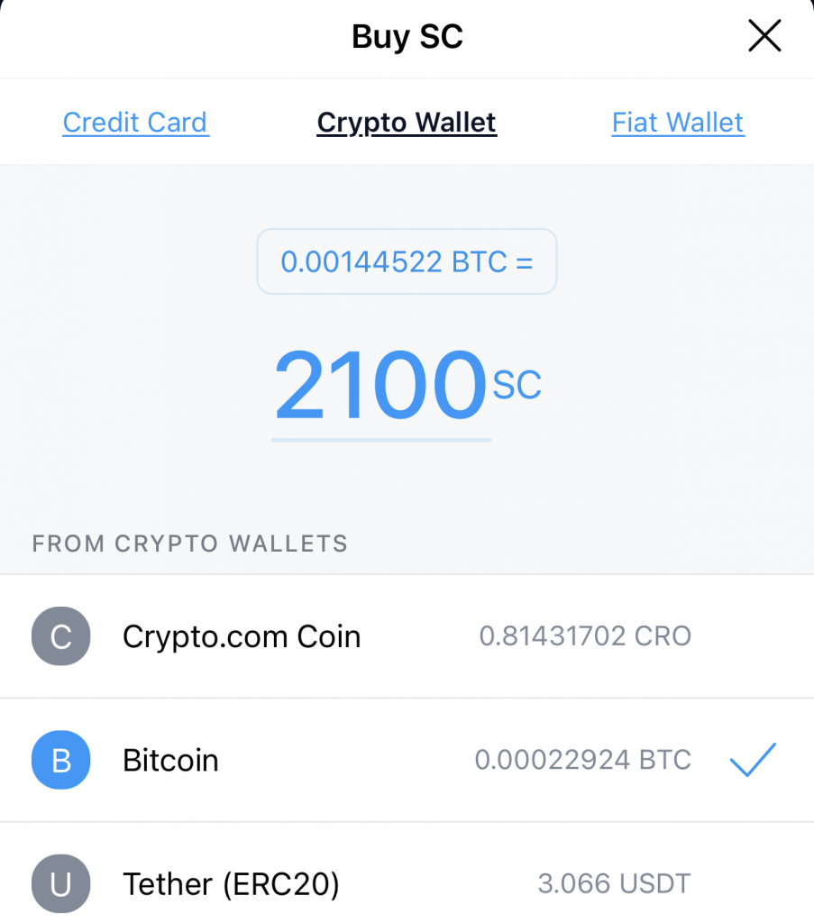 Crypto.com App Buy Siacoin Crypto Wallet