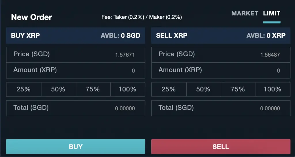 Zipmex Buy XRP From SGD