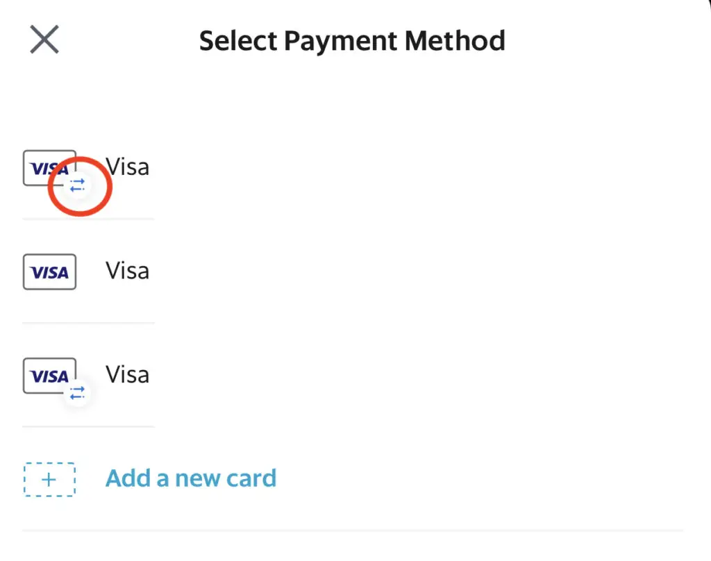 GrabPay Top Up With Visa Card
