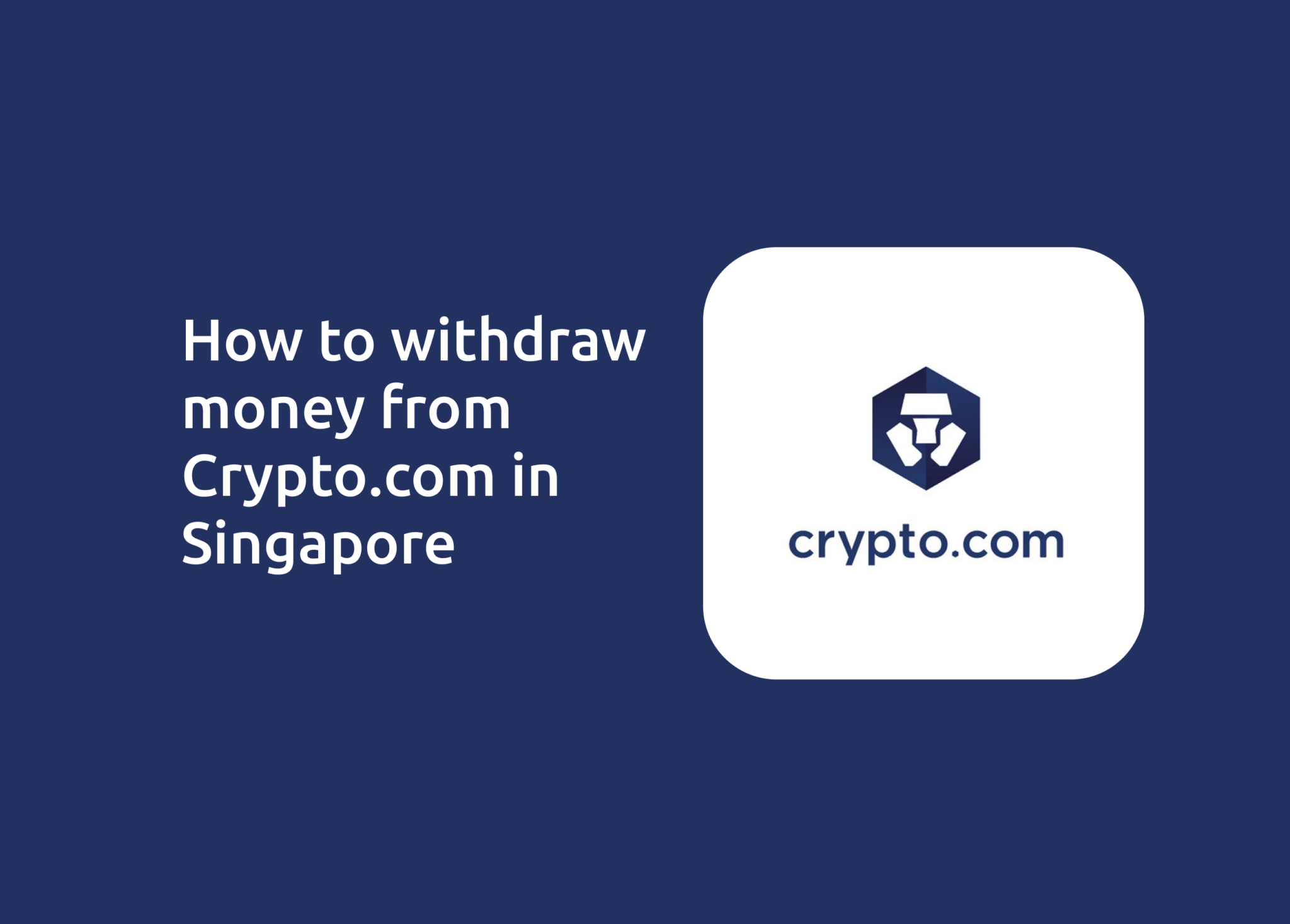 4 Steps To Withdraw From In Singapore Financially