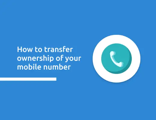 Transfer Ownership Of Mobile Number