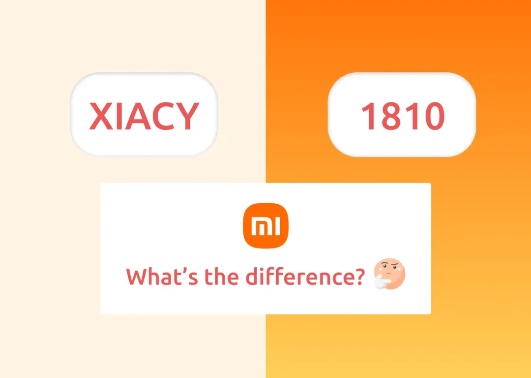 XIACY vs 1810