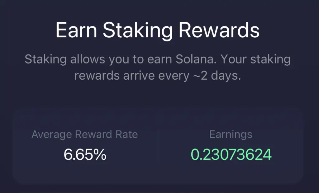 Exodus Stake SOL Receive Rewards
