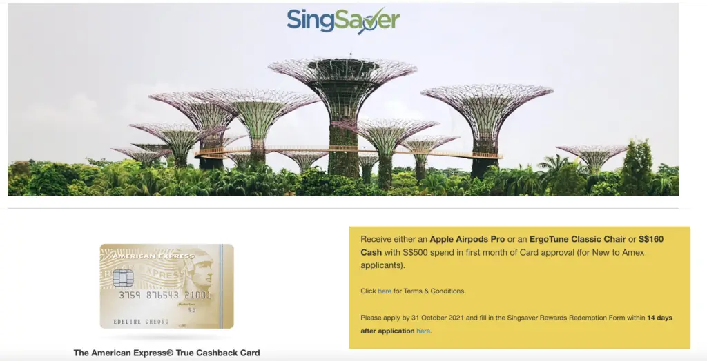 SingSaver Redirected To Financial Website