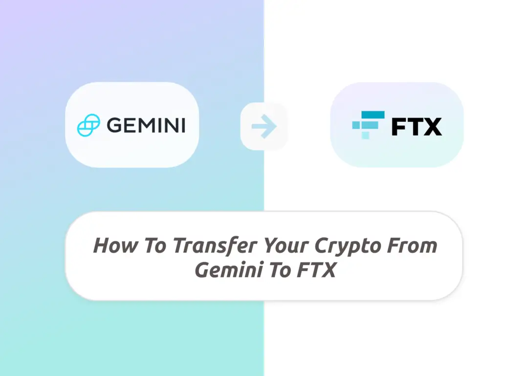 Transfer Crypto From Gemini To FTX