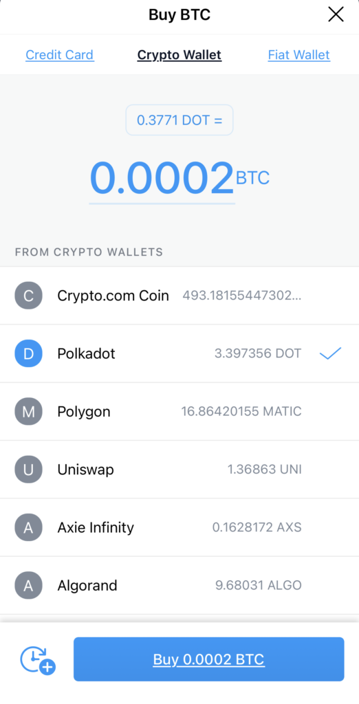 Crypto.com Crypto Wallet