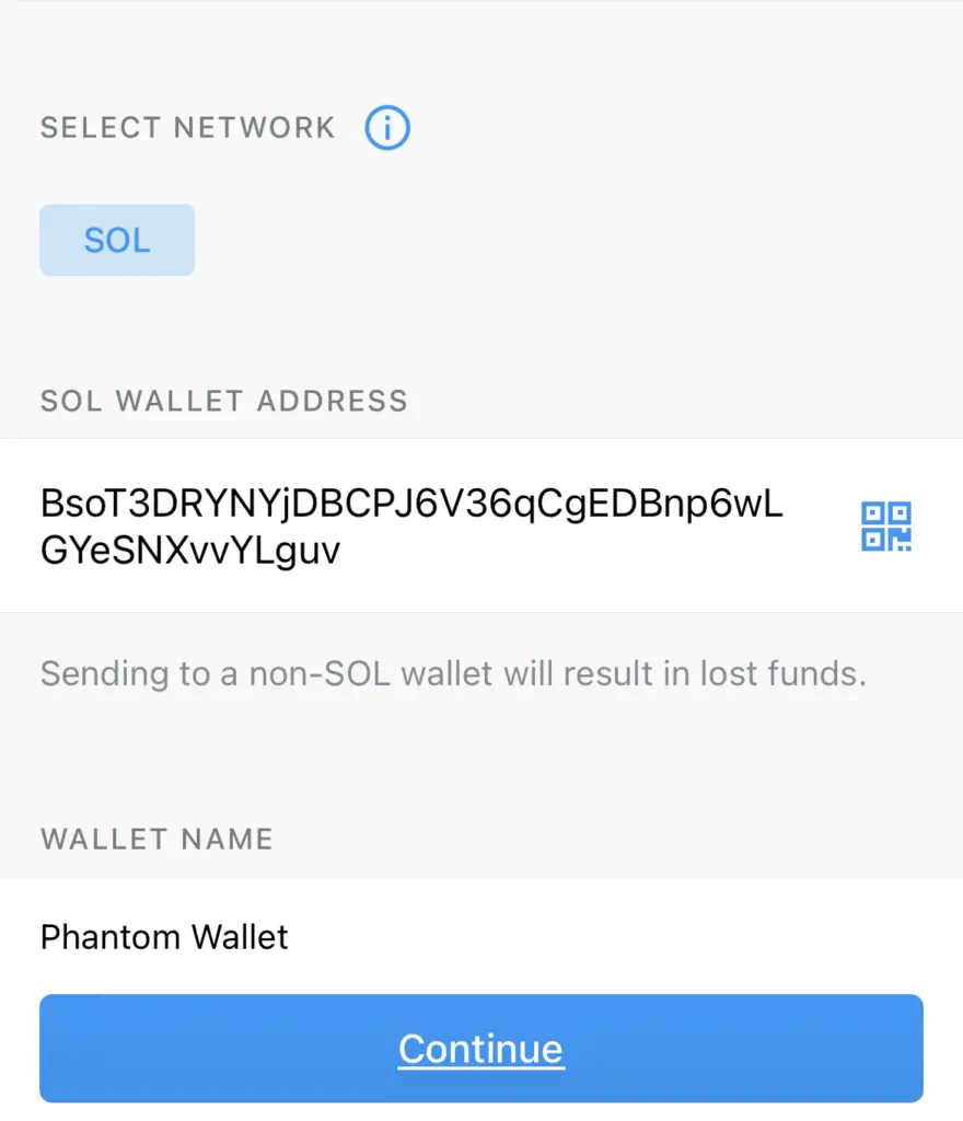 Crypto.com Withdraw SOL Phantom