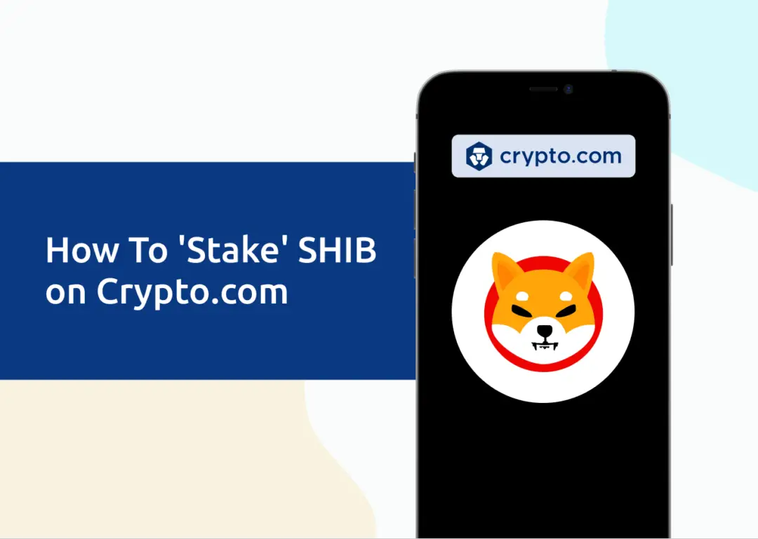 How To Stake SHIB on Cryto.com