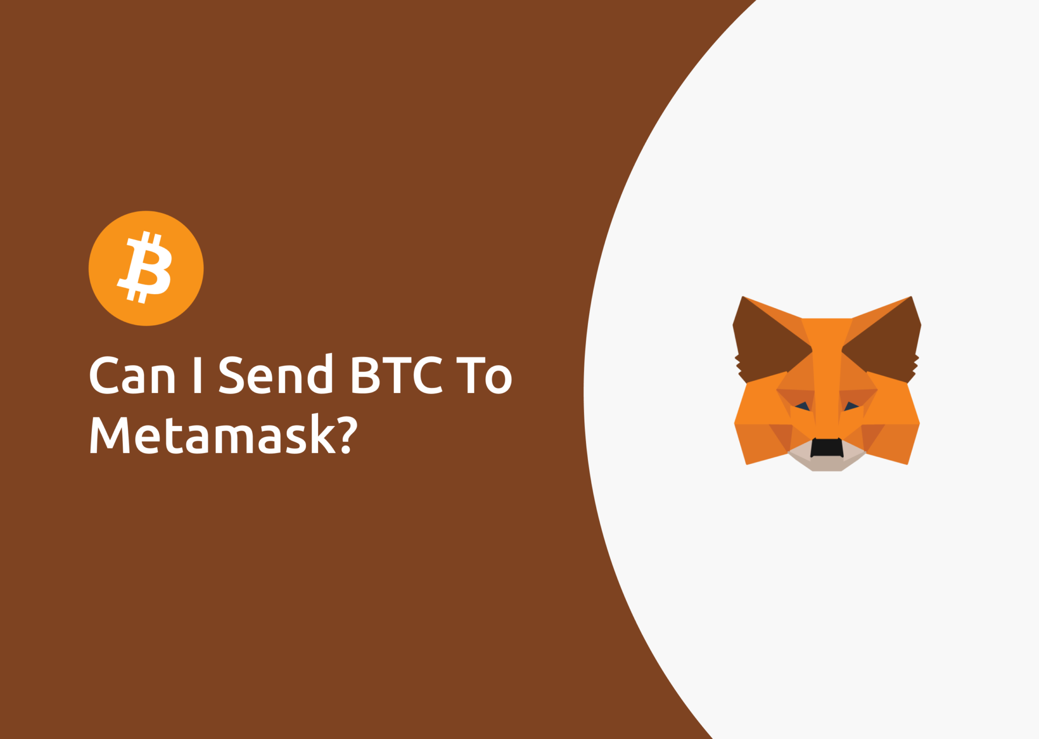 can you send btc to metamask