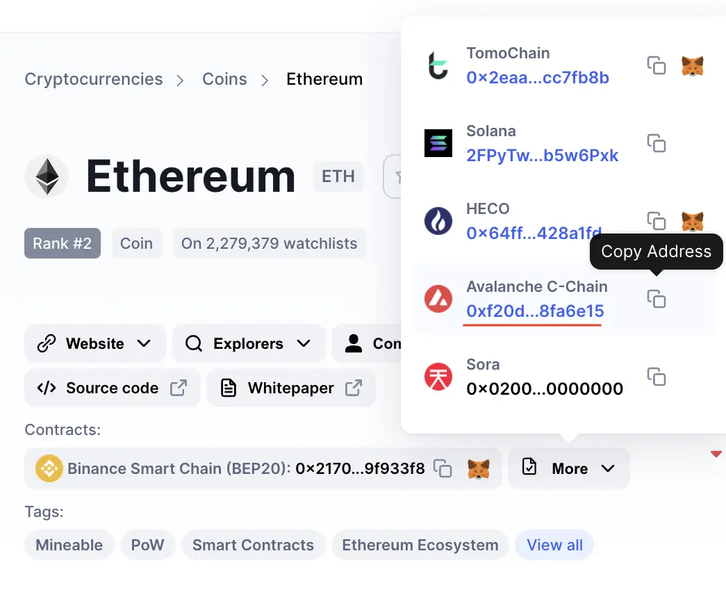 Add eth contract to metamask binance buy crypto with debit card