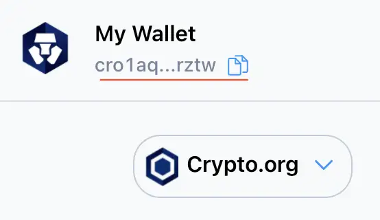 Crypto.org Deposit Address