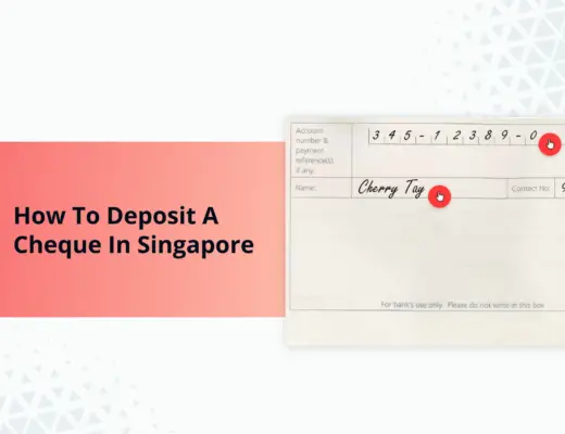Deposit Cheque Singapore
