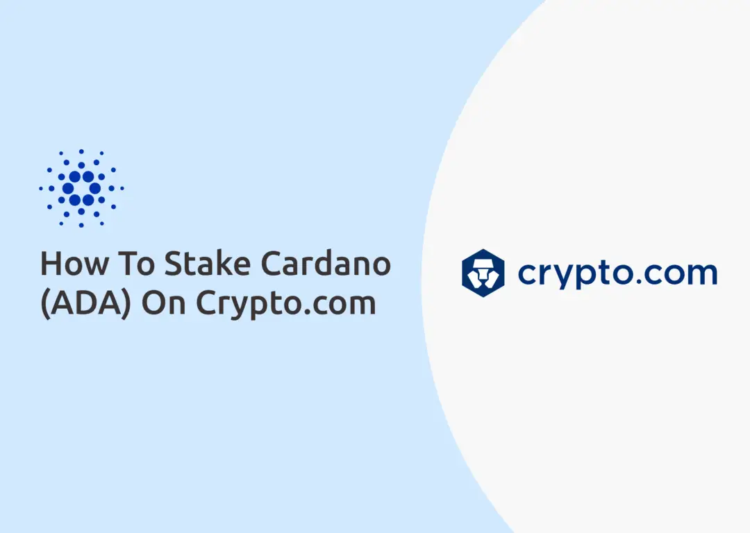 How To Stake Cardano ADA On Crypto.com