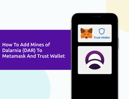Add Mines of Dalarnia DAR To Metamask And Trust Wallet