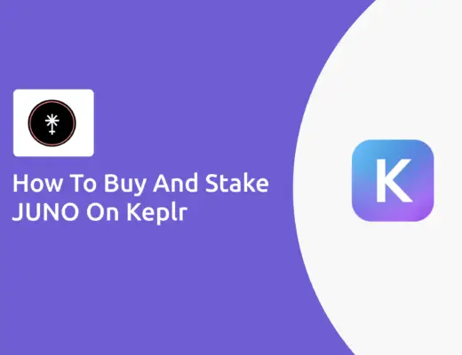 Buy And Stake JUNO On Keplr Wallet