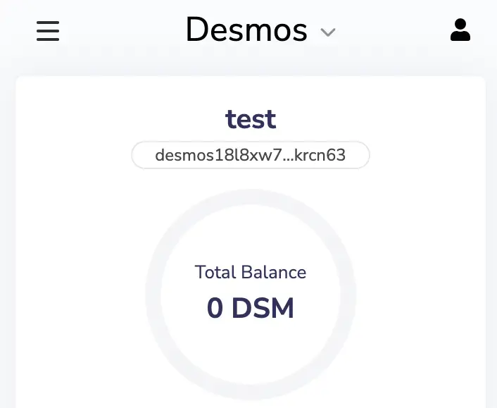 Desmos Network On Keplr Wallet