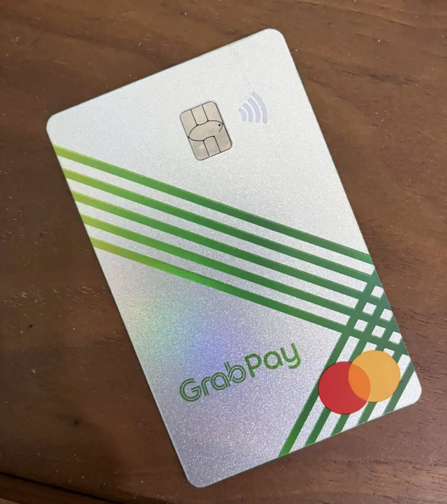 GrabPay Mastercard Plastic Card