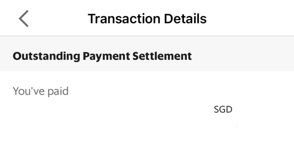 GrabPay Outstanding Payment Settlement